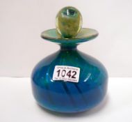 An art glass scent bottle