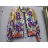 A 1970's sequinned jacket