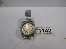 A 1940's Rolex Oyster Speedking wrist watch,
