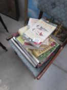 A quantity of nature books etc