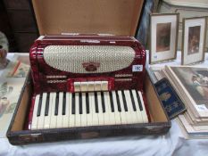 A 'Coselli' accordion in case