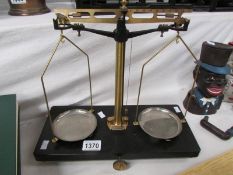 A set of chemist's scales