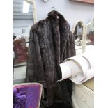 A fur coat