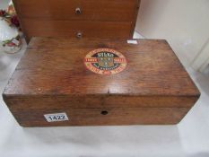 A Dewhurst's Sylko Three Shells silk substitute box