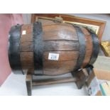 An oak barrel