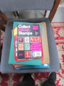 A quantity of stamp albums