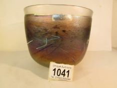 A Swedish art glass bowl from the Boda Artist collection