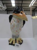 A limited edition 1 of 1 Lorna Bailey grotesque bird