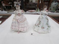 2 Royal Worcester figurines