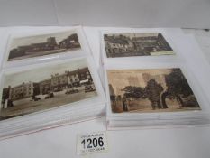2 albums of in excess of 70 Lincolnshire postcards