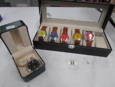 A quantity of mechanical watches including Ingersol pocket watch etc