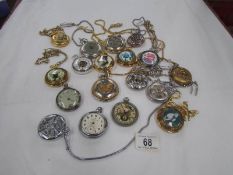 A large quantity of assorted pocket watches,