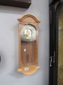 A modern battery wall clock