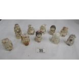 10 assorted netsuke