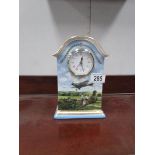 A Heroes of the Sky ceramic clock