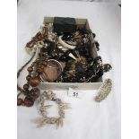 A mixed lot of costume jewellery