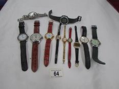 A quantity of ladies and gents wrist watches