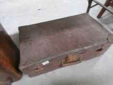 An old suitcase