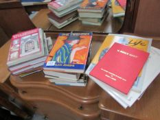 A quantity of topographical and history books