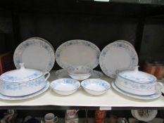 18 pieces of dinner ware including tureens