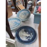 A quantity of Shakespeare themed plates