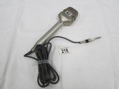 An MC210 black electret condenser stereo microphone