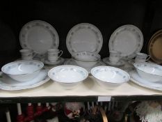 22 pieces of Chinese dinner ware + one set