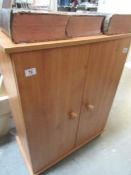 A 2 door cabinet