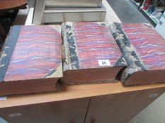3 volumes of The Lancet