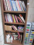 4 shelves of books