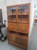 A teak cabinet