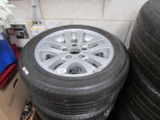 A se tof 4 BMW 16" alloy wheels with tyres