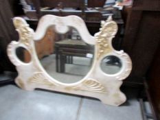 A shabby chic mirror