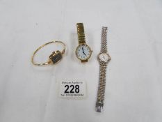 An accurist wrist watch,