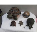 A Wade tortoise and 4 others