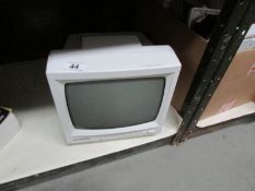 A vintage computer monitor