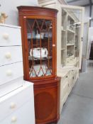 A good quality modern corner cabinet