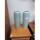 A pair of vases