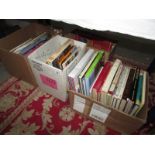 2 boxes of assorted books
