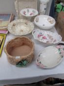 A mixed lot of bowls,