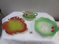 A Carlton ware dish,