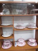 A mixed lot of cake stands etc
