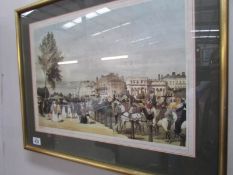 A framed and glazed print entitled 'Hyde Park Common'