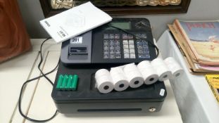 A Casio cash register