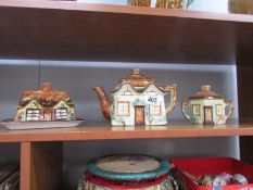 A cottage ware teapot,