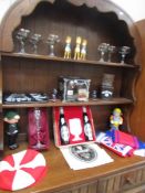 A mixed lot of collectibles including Babycham, Jack Daniels, Andy Capp,