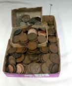 A large quantity of coins