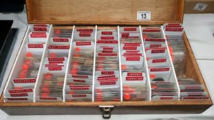 A box of approximately 400 world coins