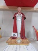 A limited edition figurine of Pope John Paul II entitled 'A Papal Blessing'