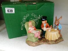 A boxed John Beswick 'Mad Hatter's Tea Party'